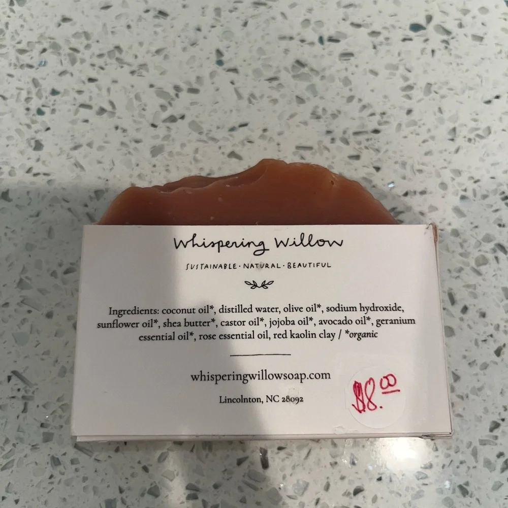 Whispering Willon Rose Soap - Picture 3 of 3